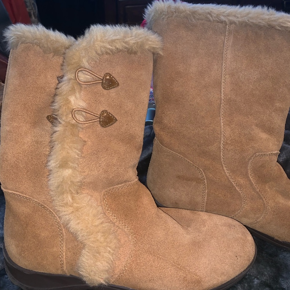 White mountain boots